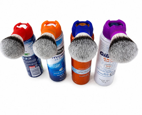 Shaving brush for foam - for, gel