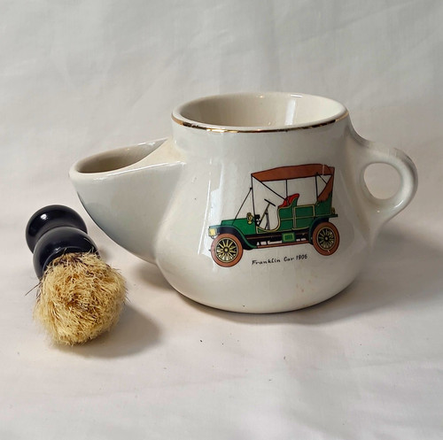 Ceramic shaving mug boar - shaving,