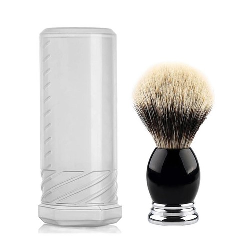 Shaving brush travel case - travel,