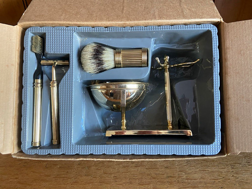 1970 brass metal - 1970’s, shaving