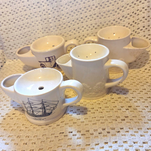 Wade ceramic shaving mugs - wade,