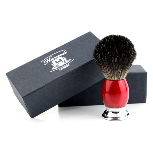 Men 100 black badger hair - men's, 100%