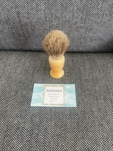 Vintage macy shaving - macy, brush