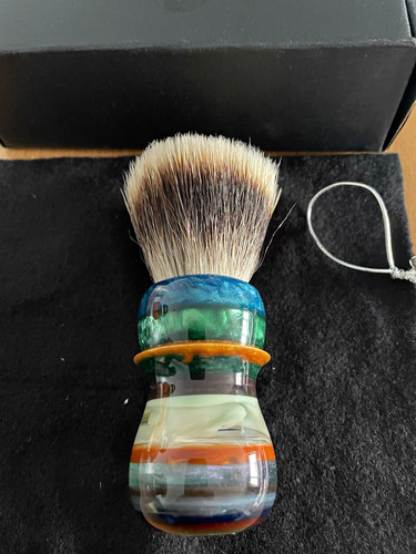 Chisel hound shaving brush - chisel,