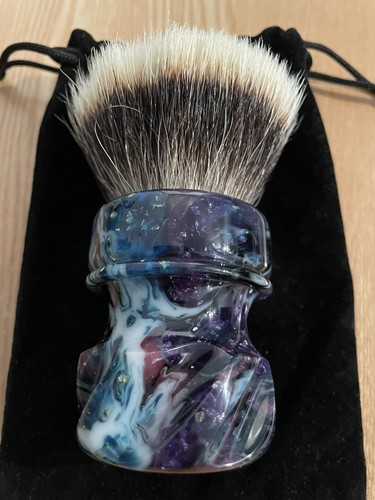 Grizzly bay shaving brush with - shaving,