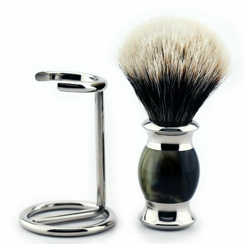 Men shave silver tip - tip, hair