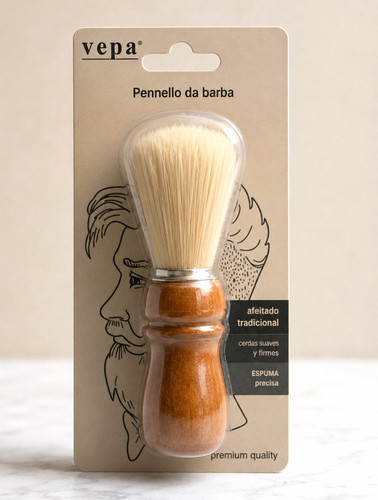 Vepa shaving brush - brown, &