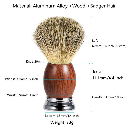 Men badger hair - men's, shaving