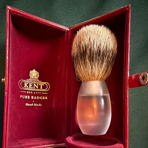 Kent badger hair shaving brush - shaving,