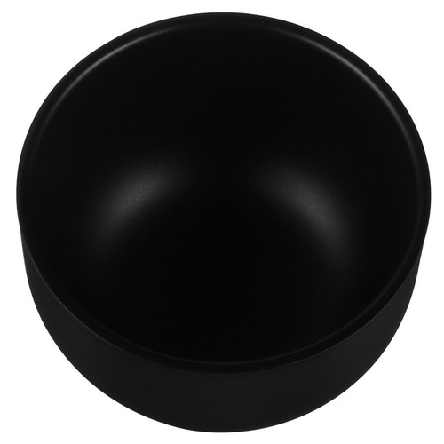 Black metal shaving - black, bowl